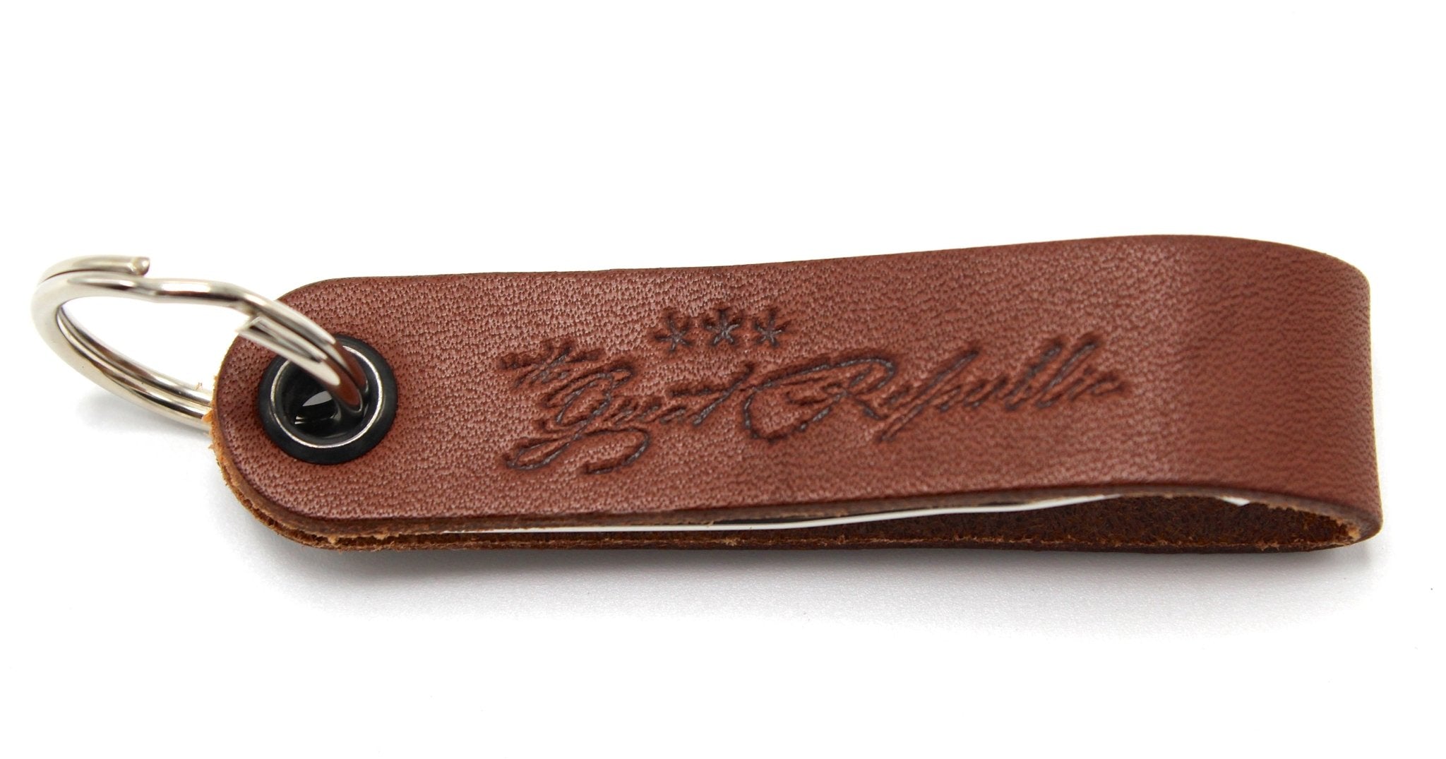 "Snakebite" Keychain Leather Bottle Opener - The Great Republic