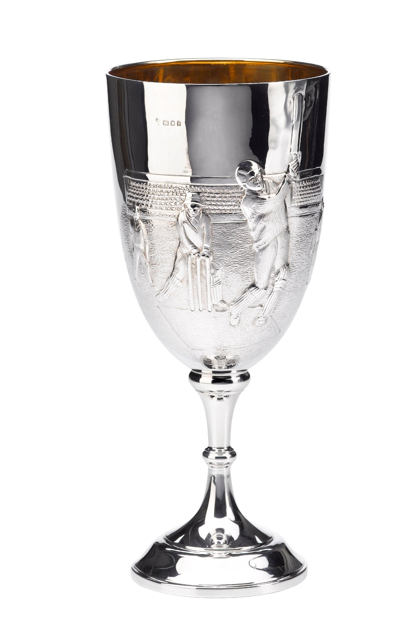 Sterling Silver Cricket Trophy, Circa 1923 - The Great Republic