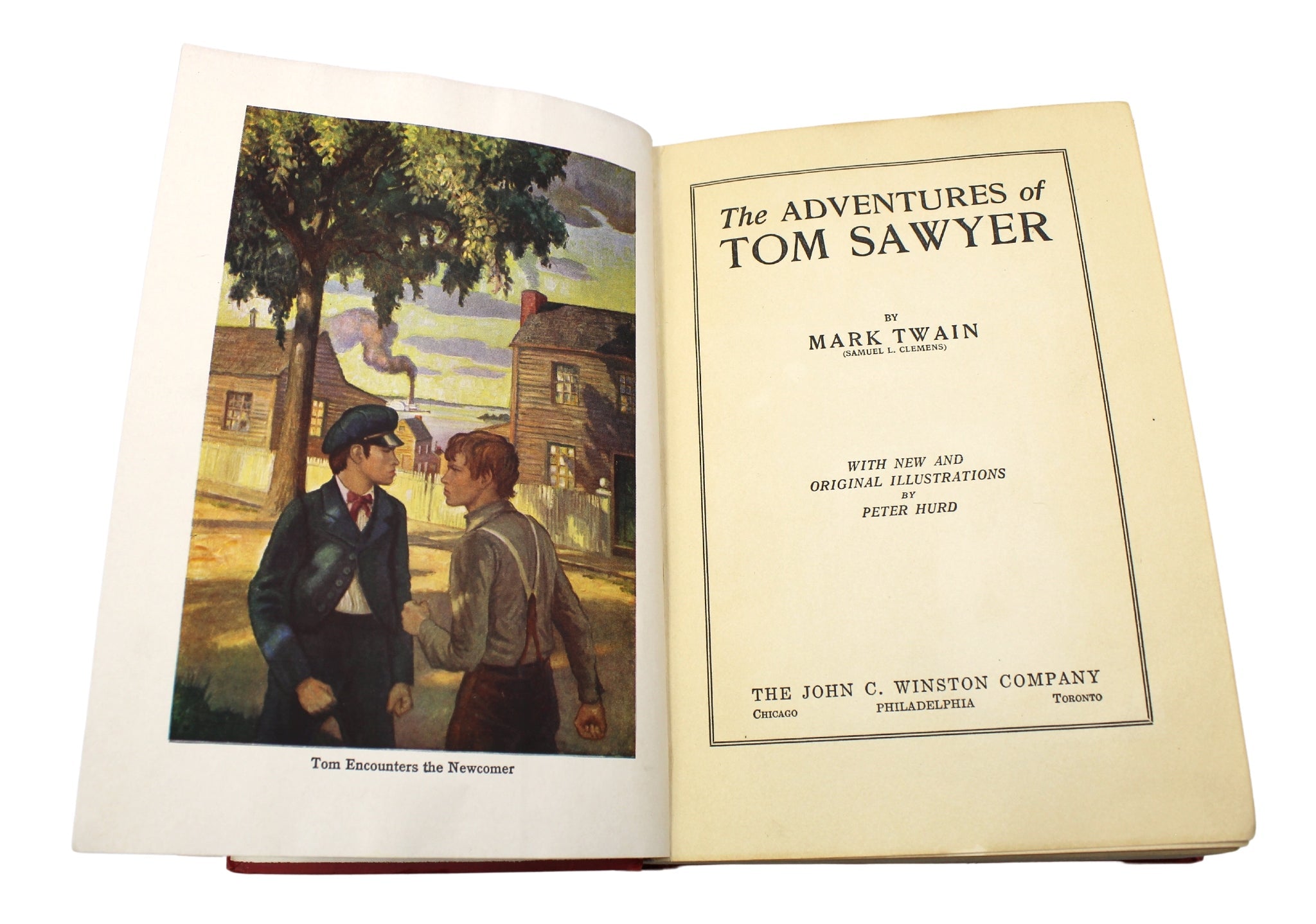 The Adventures of Tom Sawyer by Mark Twain, Illustrated by Peter Hurd, 1931 - The Great Republic