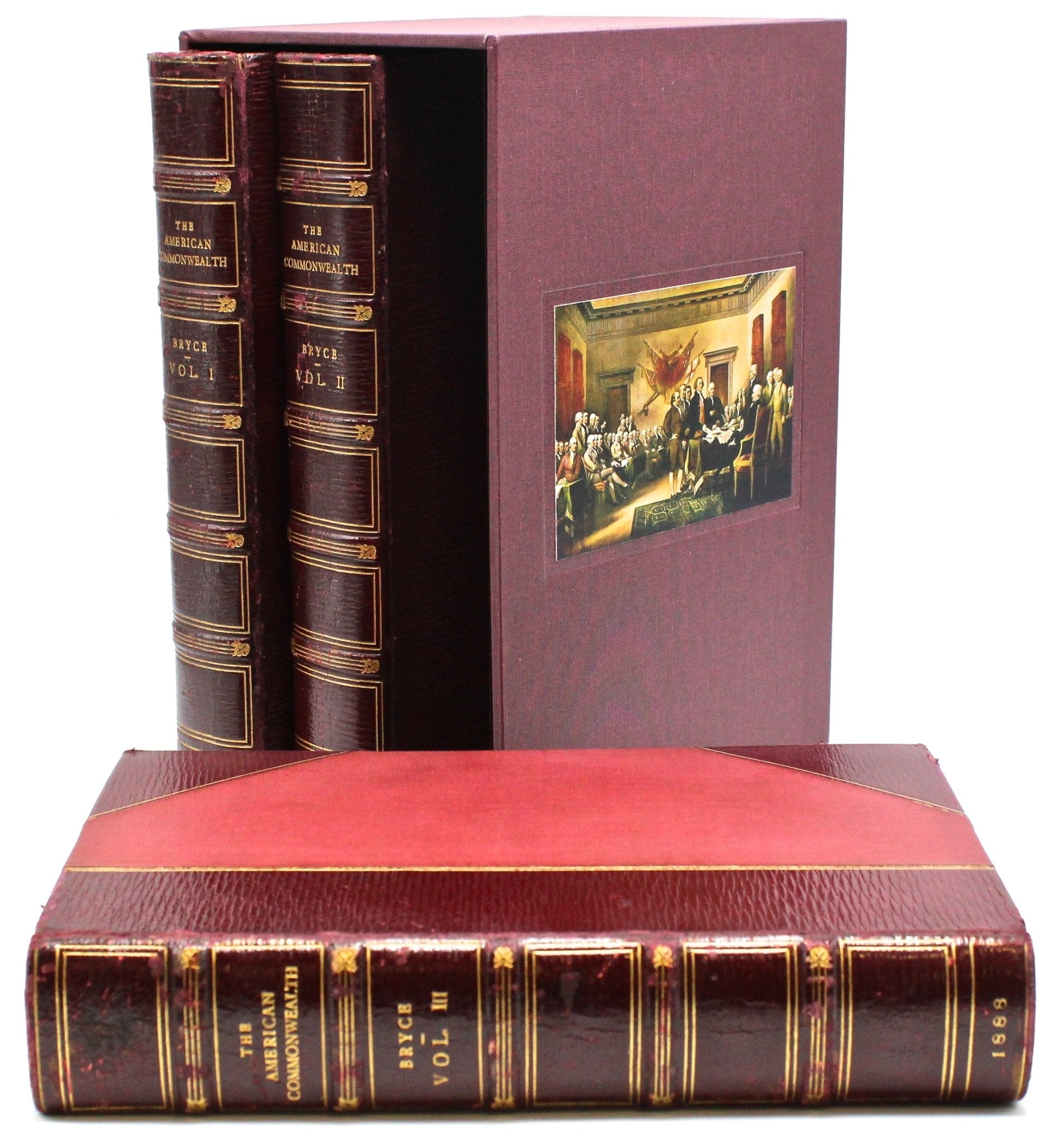 The American Commonwealth by James Bryce, First Edition, Three Volume Set, 1888 - The Great Republic