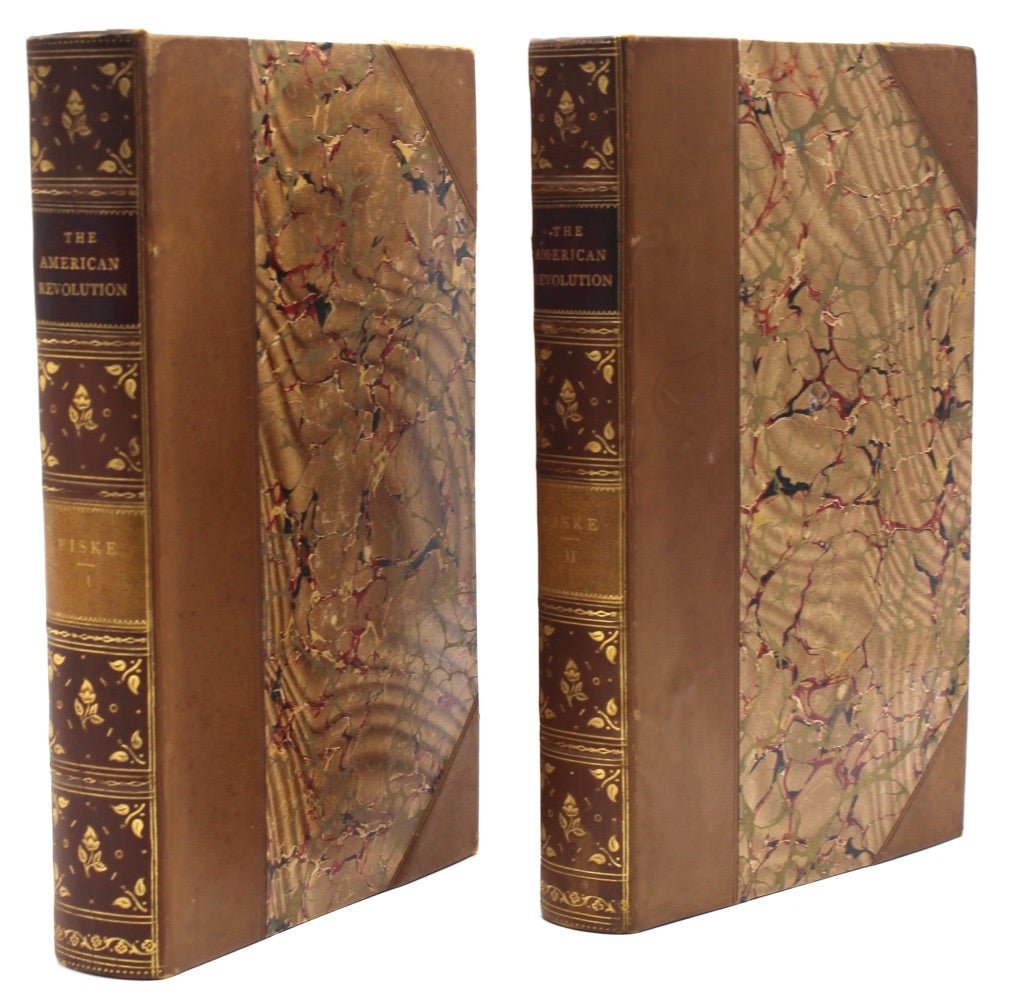 The American Revolution by John Fiske, Later Printing, Two Volumes, 1901 - The Great Republic