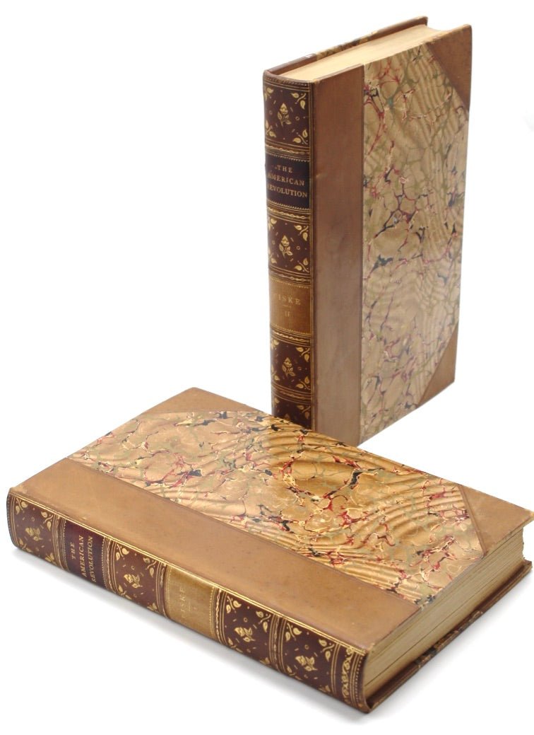 The American Revolution by John Fiske, Later Printing, Two Volumes, 1901 - The Great Republic