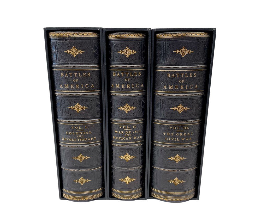 The Battles of America by Sea and Land by Robert Tomes, Three Volumes, 1878 - The Great Republic