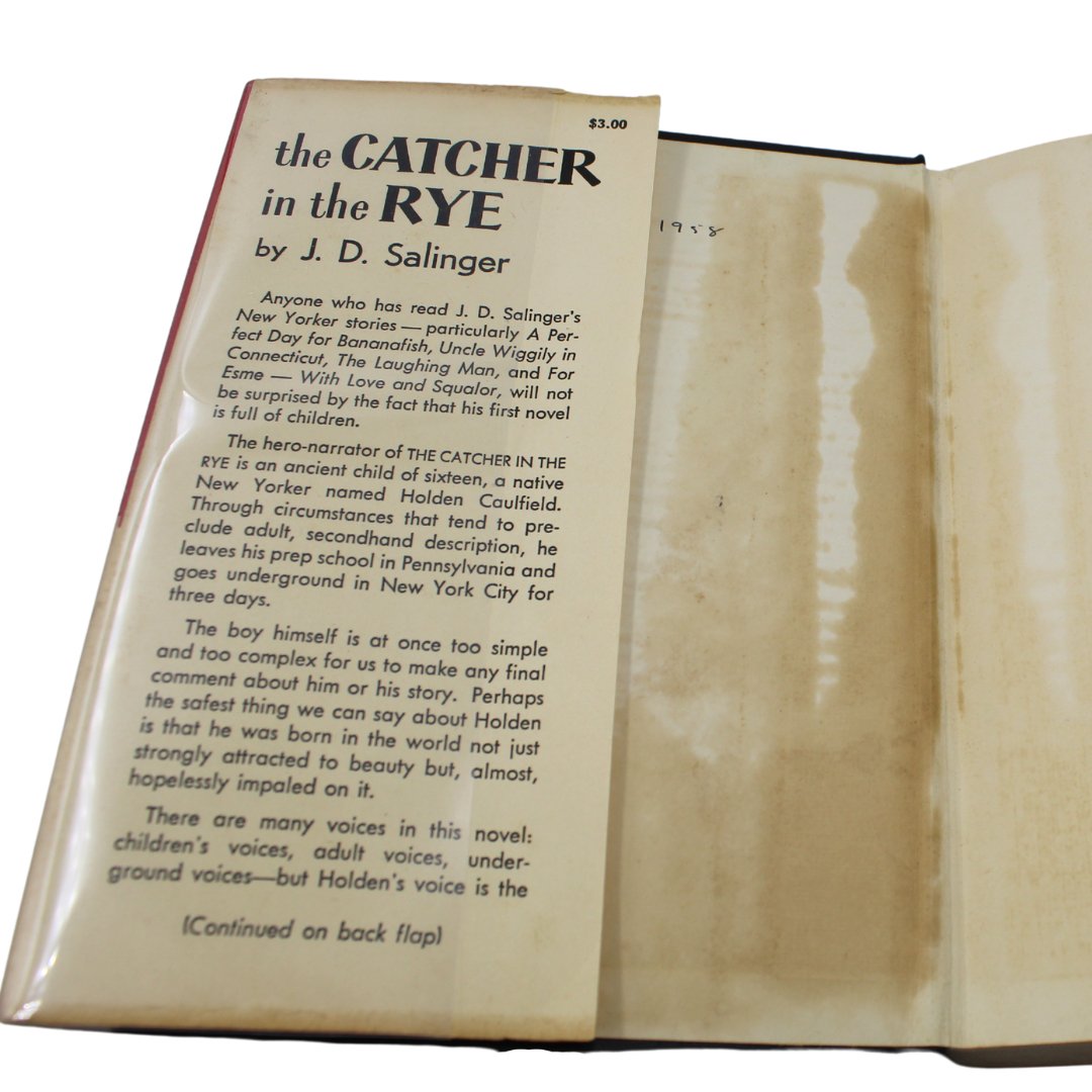 The Catcher in the Rye by J.D. Salinger, First Edition, First Impression in Original Dust Jacket, 1951 - The Great Republic