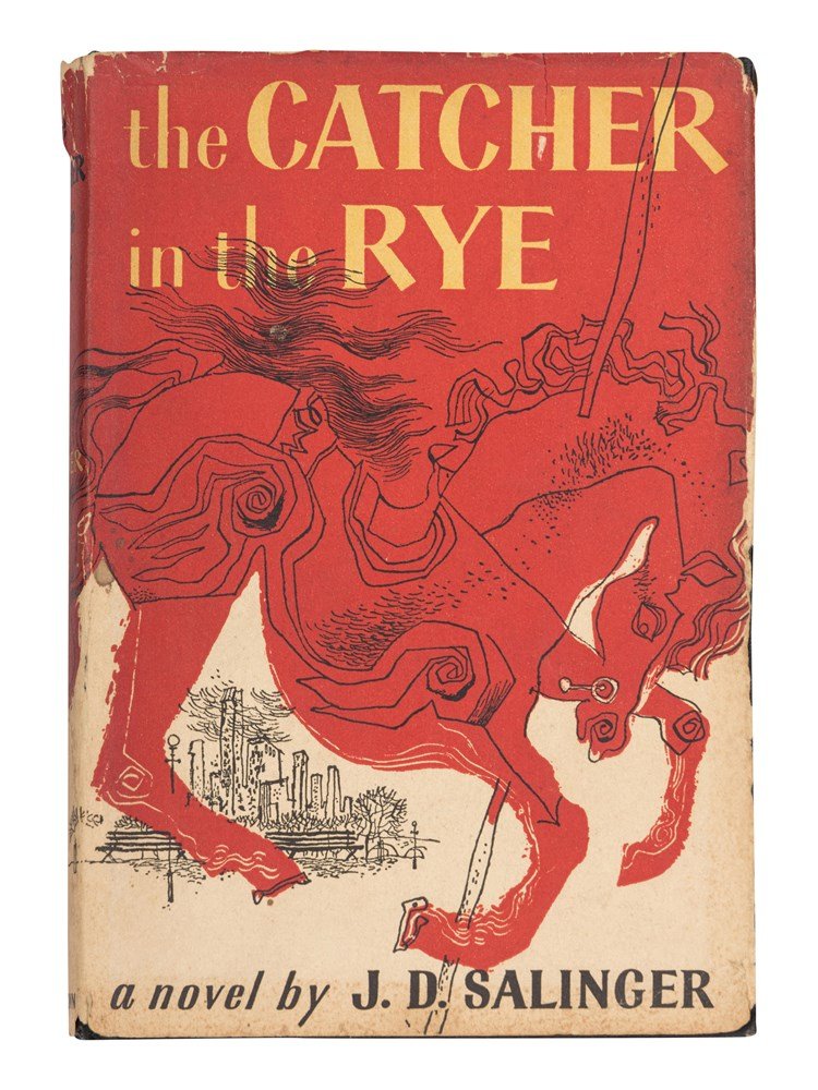 The Catcher in the Rye by J.D. Salinger, First Edition, First Impression in Original Dust Jacket, 1951 - The Great Republic