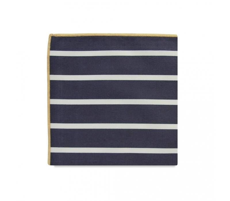 The Charles Striped Pocket Square - The Great Republic