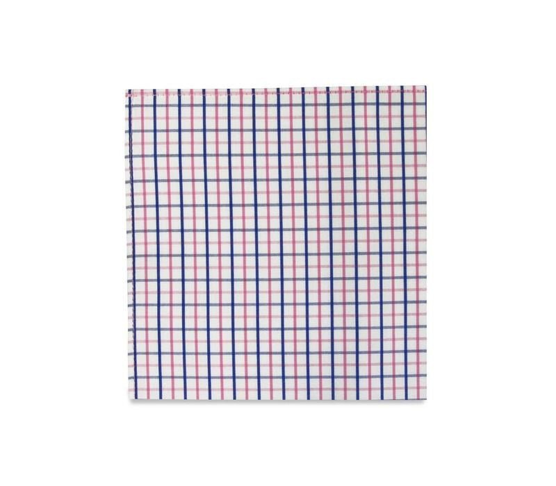 The Chase Gingham Pocket Square - The Great Republic