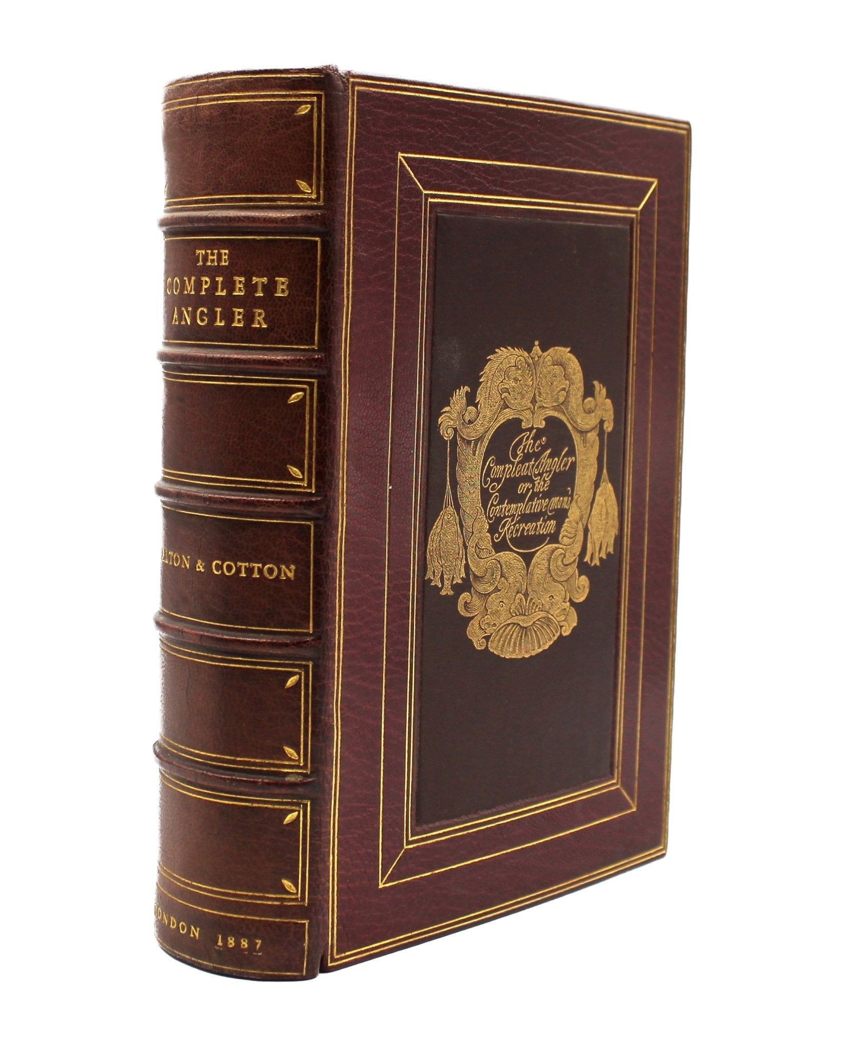 The Complete Angler by Izaak Walton and Charles Cotton, Edited by Harris Nicolas, Fourth Nicolas Edition, 1887 - The Great Republic