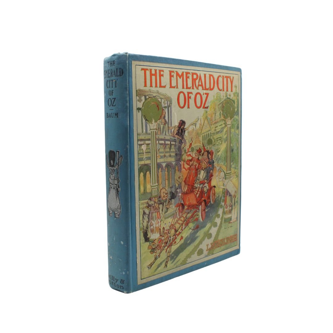 The Emerald City of Oz by L. Frank Baum, Illustrated by John R. Neill, First Edition, First State, 1910 - The Great Republic