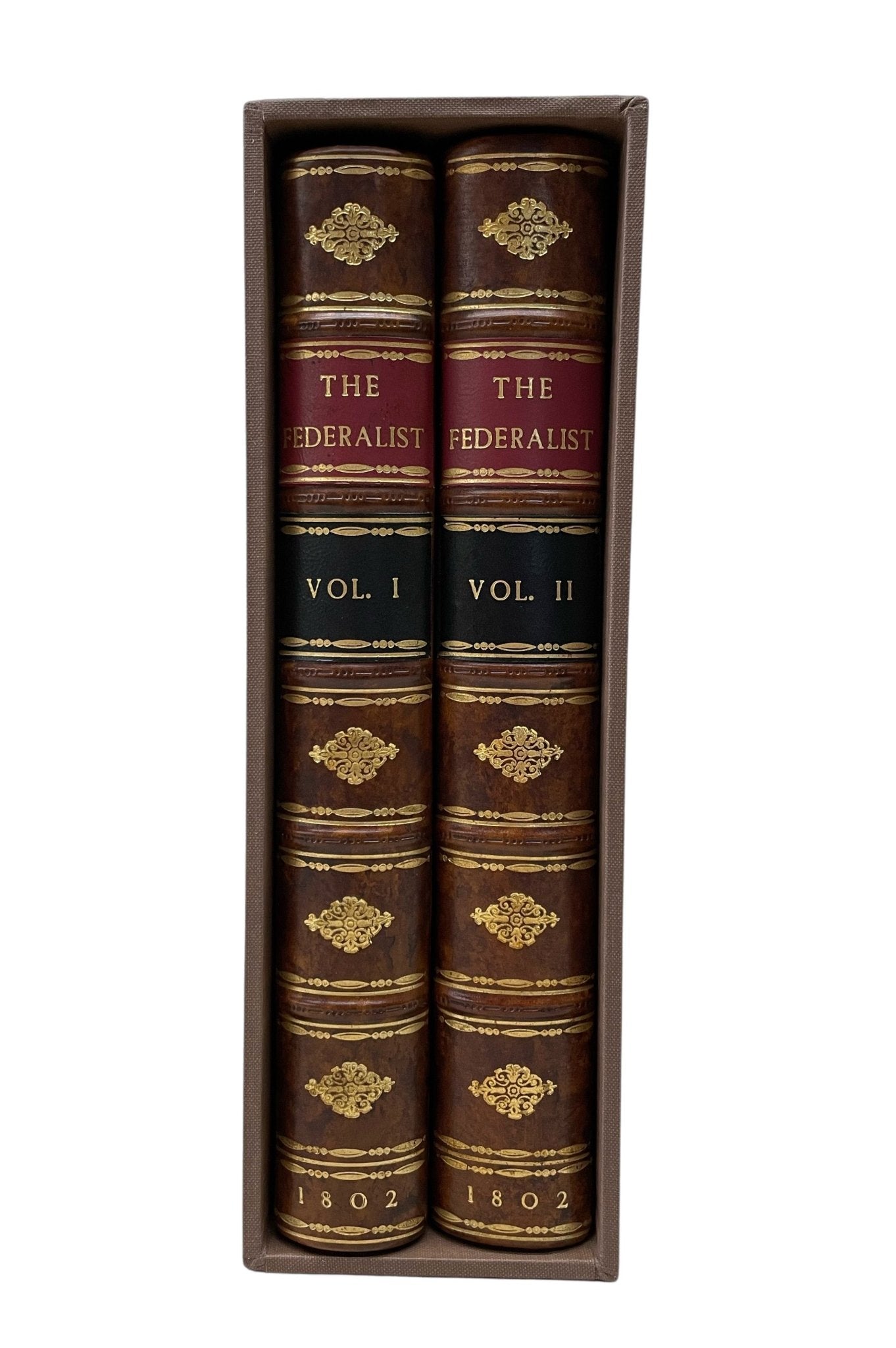 The Federalist, on the New Constitution by Publius, Rare 1802 Second Edition in Two Volumes - The Great Republic