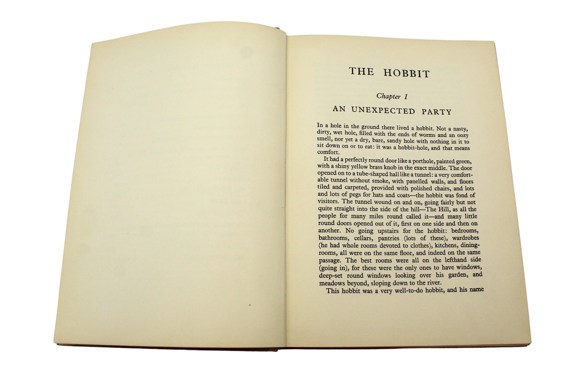 The Hobbit or There and Back Again by J.R.R. Tolkien, First American Edition, 1938 - The Great Republic