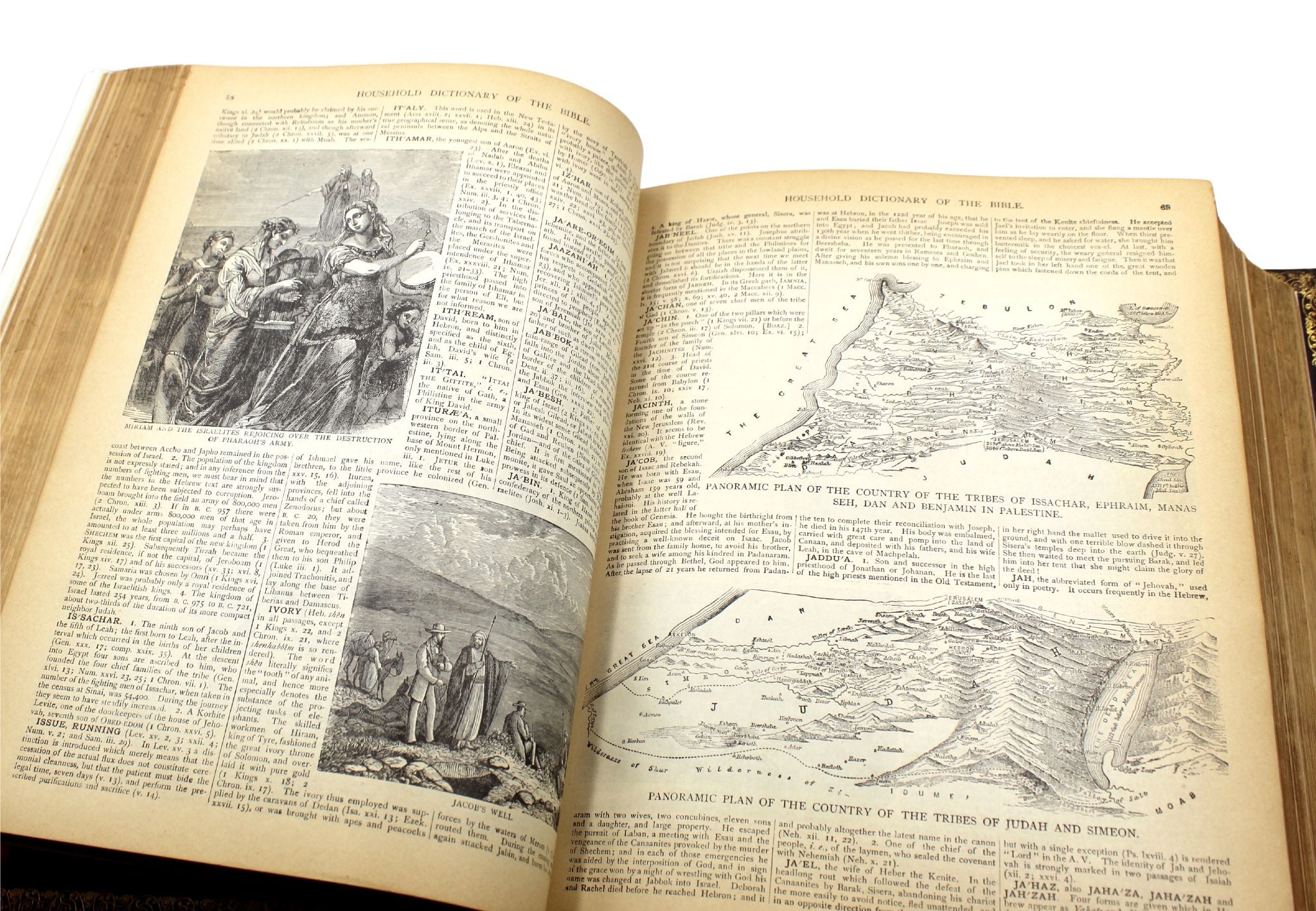 The Holy Bible, Containing the Old and New Testaments and Apocrypha, Standard Edition, Illustrated, 1885 - The Great Republic