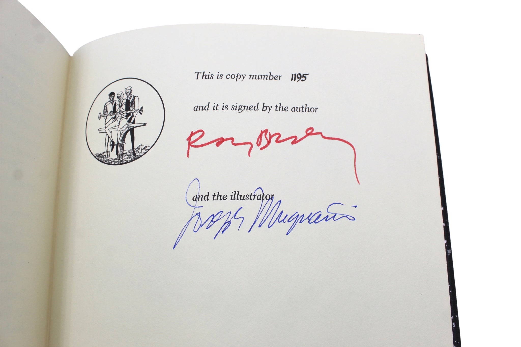 The Martian Chronicles, Signed by Ray Bradbury, Limited Edition, # 1195/2000, 1974 - The Great Republic