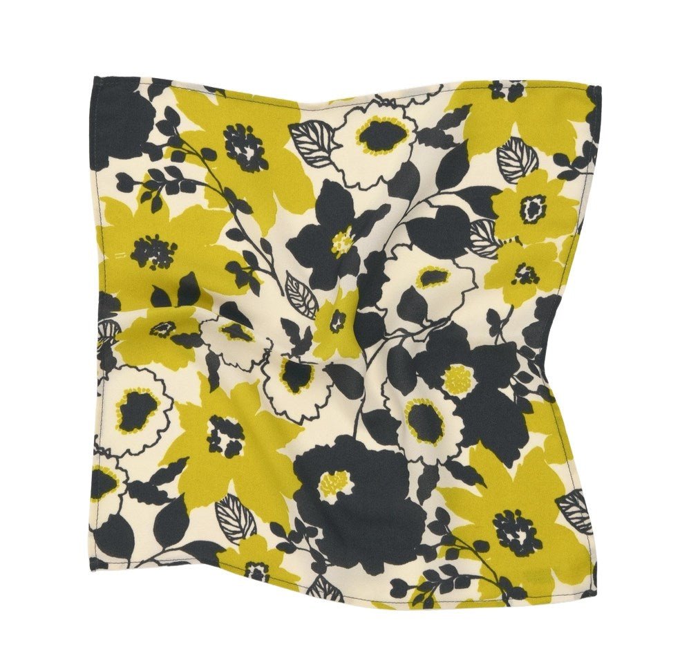 The Natasha Floral Pocket Square - The Great Republic