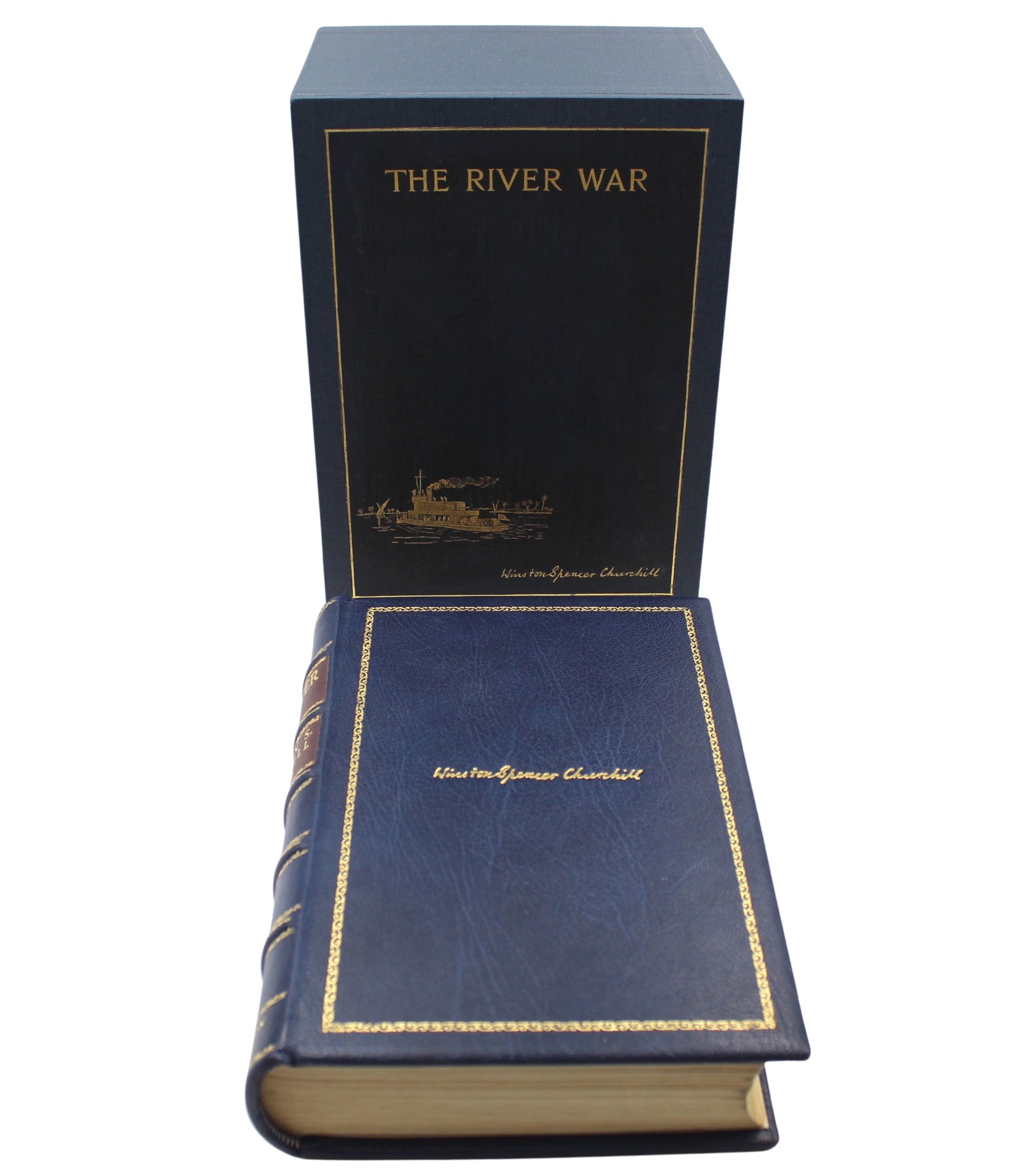 The River War by Winston S. Churchill, First Edition, Two Volume Set, 1899 - The Great Republic