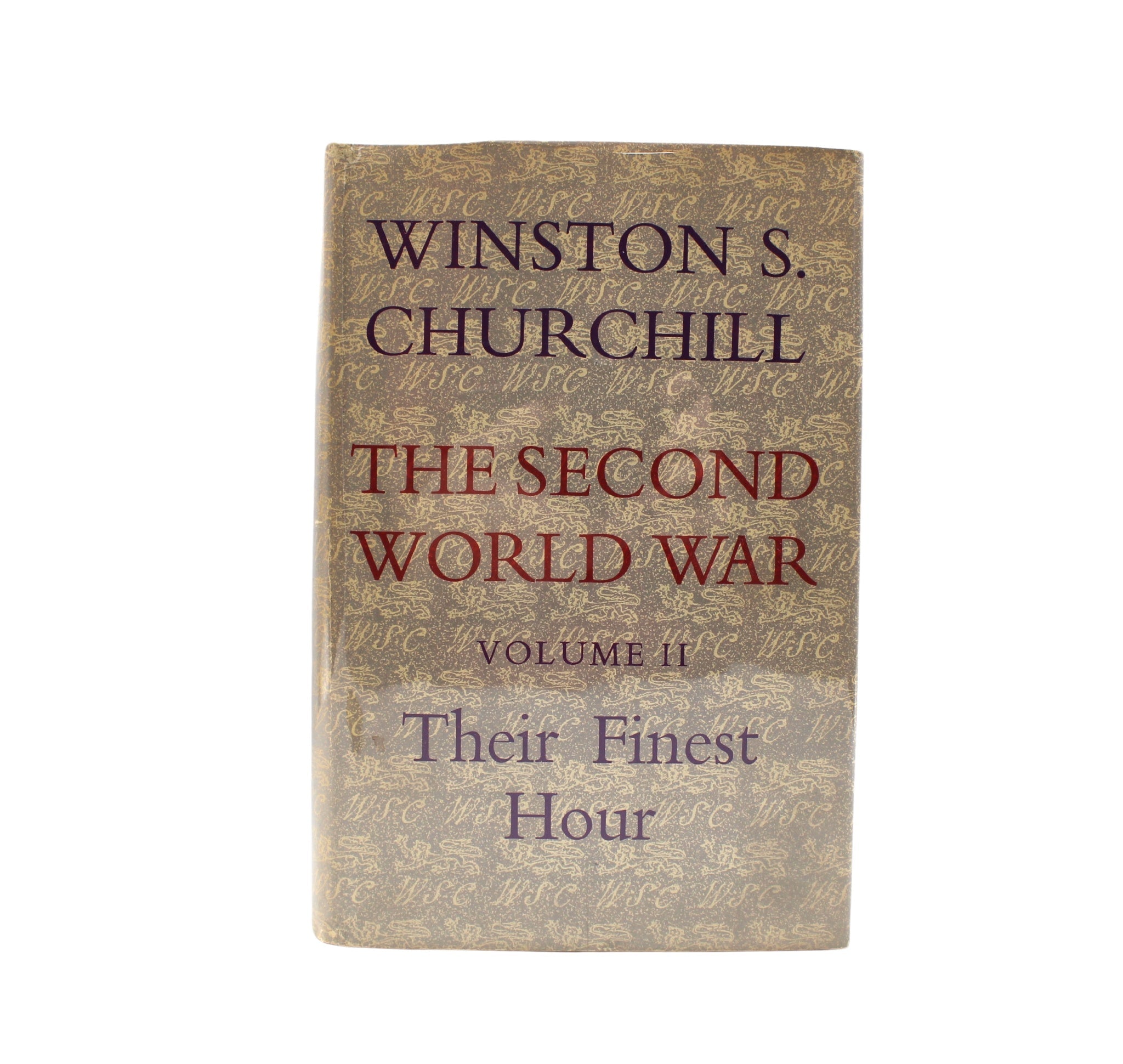 The Second World War by Winston Churchill, First Edition, Six Volume Set, in Original Dust Jackets, 1948 - 1954 - The Great Republic