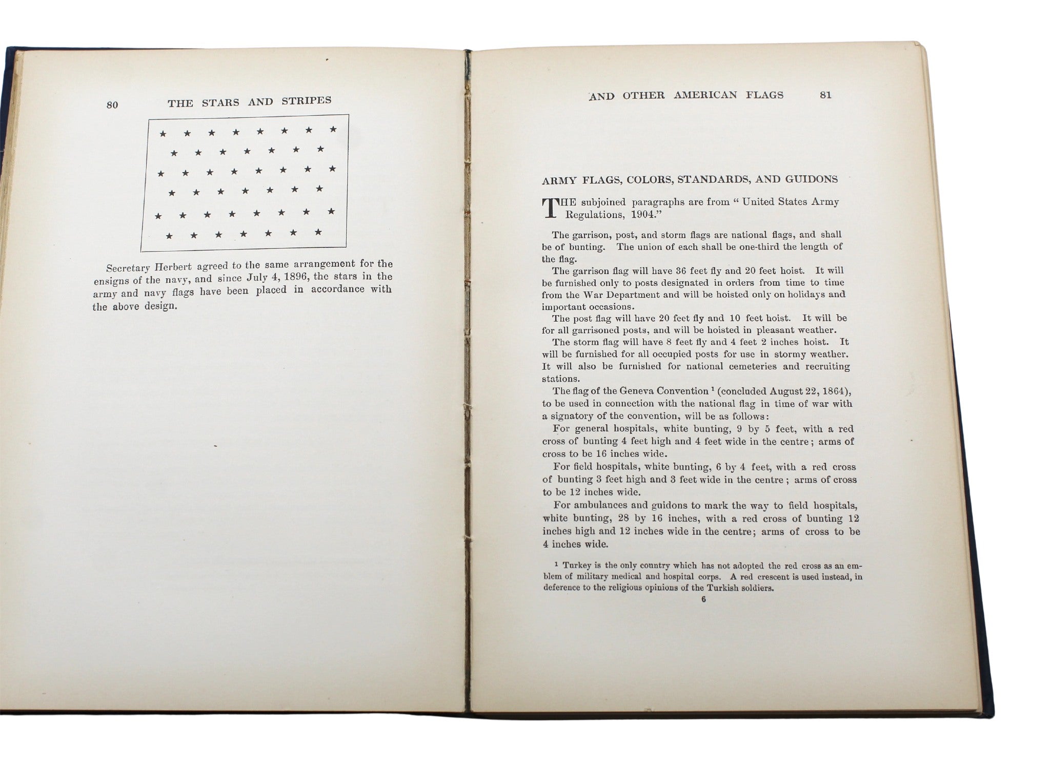 The Stars and Stripes and Other American Flags by Peleg D. Harrison, First Edition, 1906 - The Great Republic