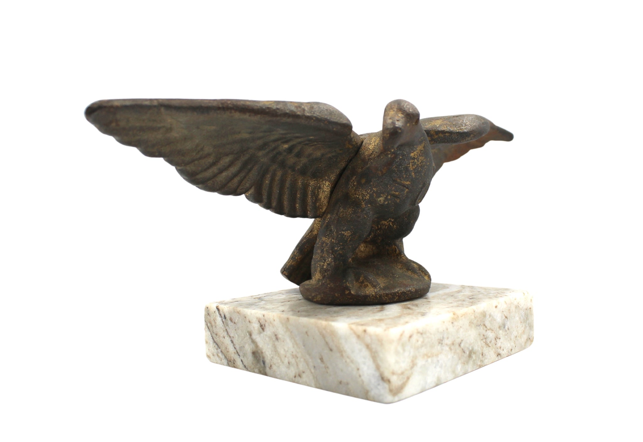 Vintage Cast - Iron Eagle Sculpture, Early 20th Century - The Great Republic