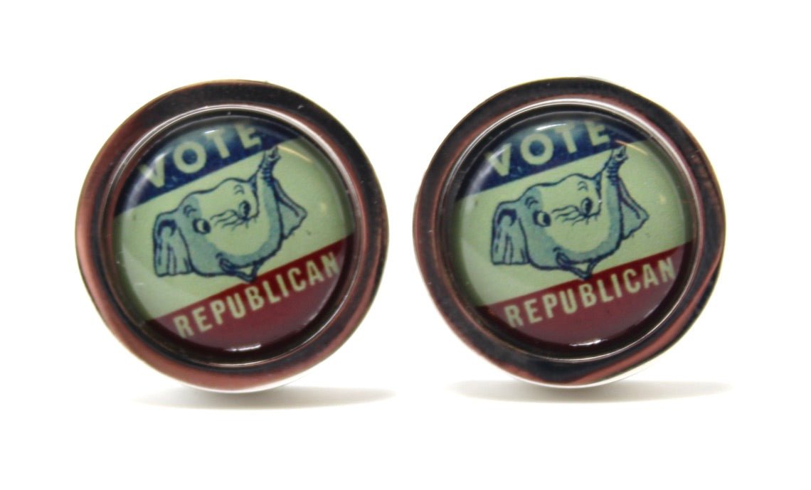 Vote Republican Cufflinks - The Great Republic