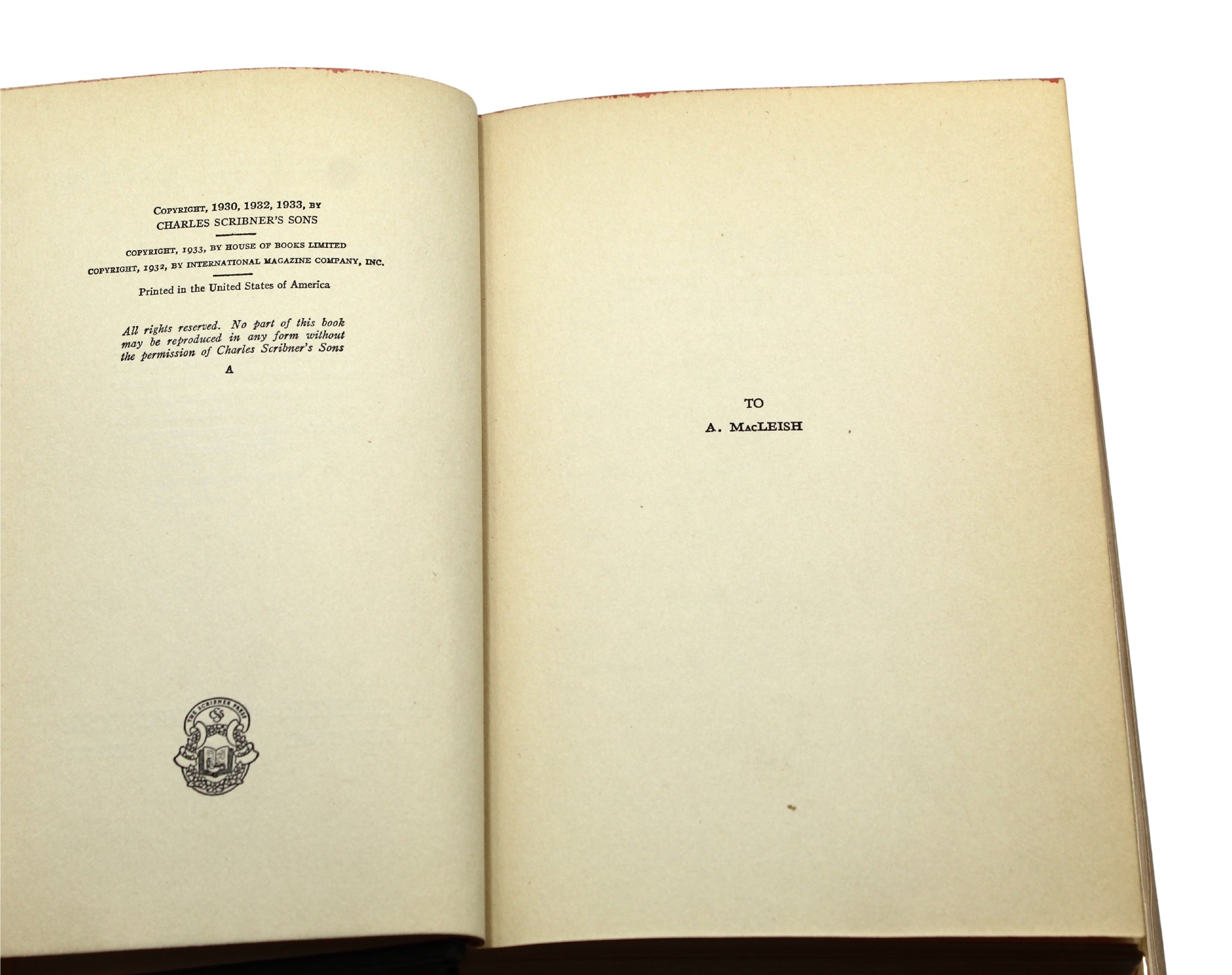 Winner Take Nothing by Ernest Hemingway, First Edition with Original Dust Jacket, 1933 - The Great Republic